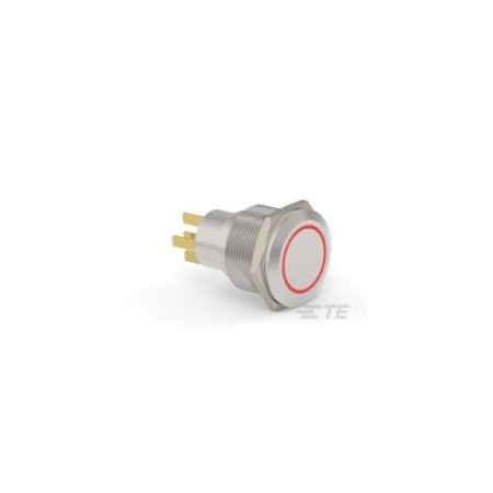 Te Connectivity AV22 SPM 0.4VA MOVE RING LED RED 12V 2213772-6